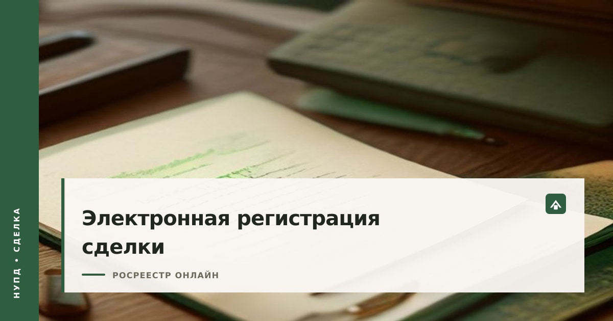 Обложка статьи об электронной регистрации: смартфон на документе с печатью