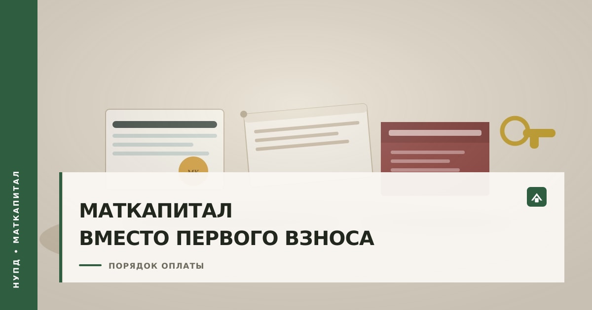 Сертификат материнского капитала и график платежей ипотеки на столе — оплата кредита средствами господдержки